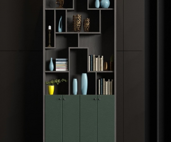 New Chinese Style Bookcase-ID:307306625