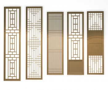 Modern Metal Screen Partition-ID:132511869