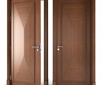 Modern Solid Wood Door-ID:775292936