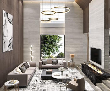Modern A Living Room-ID:978150176