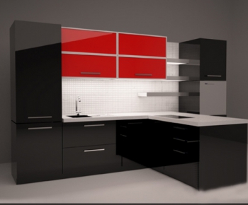 Modern Kitchen Cabinet-ID:703177357