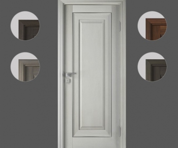 Simple European Style Solid Wood Door-ID:637312614