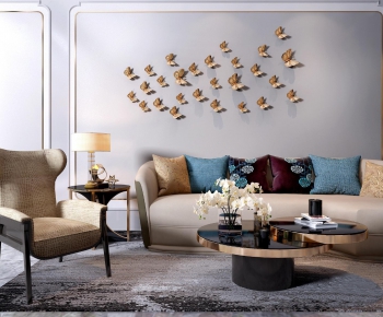 Post Modern Style Sofa Combination-ID:620585894