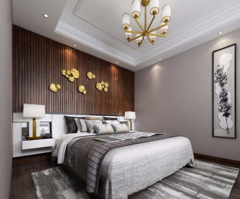 New Chinese Style Bedroom-ID:159211647