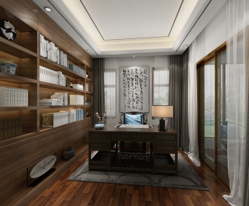 Chinese Style Study Space-ID:638515386