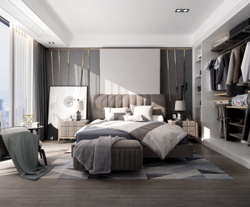 Modern Bedroom-ID:428346838