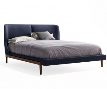 Modern Double Bed-ID:993564854