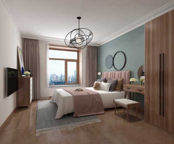 Nordic Style Bedroom-ID:608279396