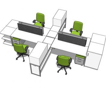 Modern Office Table-ID:307496362