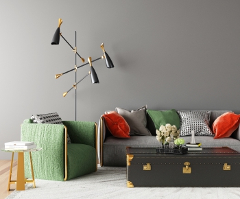 Simple European Style Sofa Combination-ID:550272478