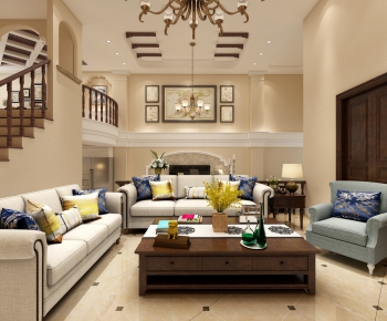 American Style A Living Room-ID:289189357
