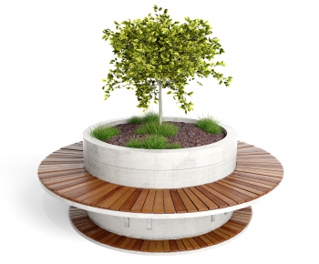 Modern Potted Green Plant-ID:781923659