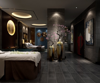 New Chinese Style SPA Beauty-ID:796486688
