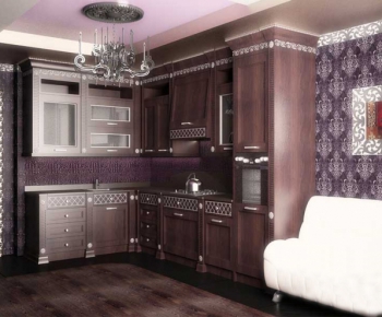 European Style Kitchen Cabinet-ID:160495988