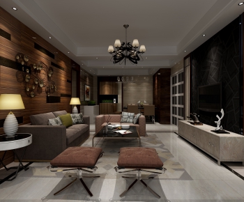 Modern A Living Room-ID:503208384