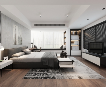 Modern Bedroom-ID:966346798