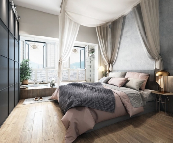 Nordic Style Bedroom-ID:358881915