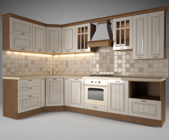 European Style Kitchen Cabinet-ID:710201829