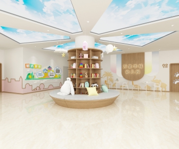 Modern Children's Kindergarten-ID:804197165