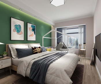 Modern Bedroom-ID:791356173