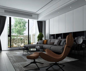 Modern A Living Room-ID:814004481