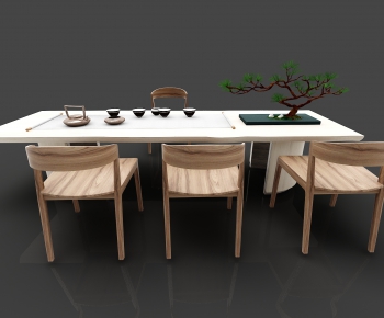 New Chinese Style Tea Tables And Chairs-ID:992195711