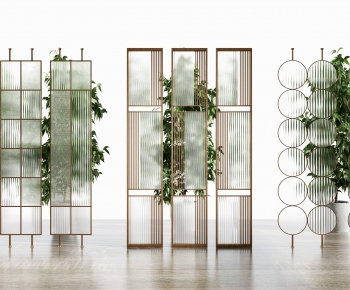 Modern Glass Screen Partition-ID:530688781