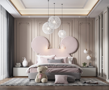 Modern Girl's Room Daughter's Room-ID:747412594