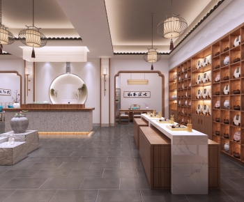 New Chinese Style Retail Stores-ID:515056366