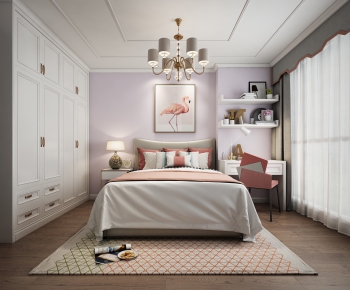 Modern Girl's Room Daughter's Room-ID:611210381