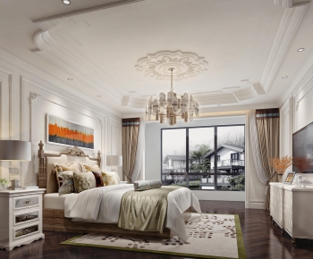French Style Bedroom-ID:702194321