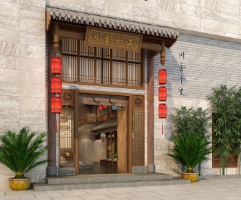 Chinese Style Facade Element-ID:299567932