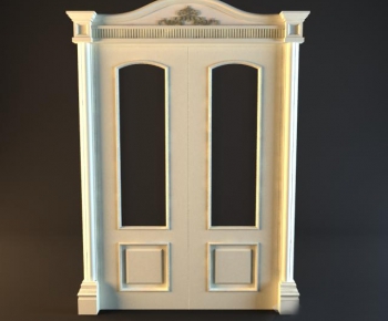 Modern Solid Wood Door-ID:427169169