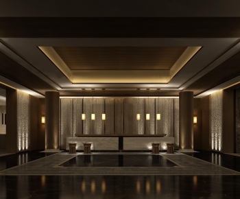 New Chinese Style Lobby Hall-ID:808515356