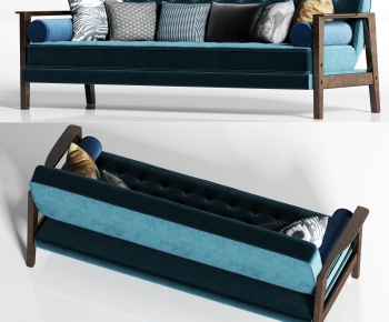 New Chinese Style Multi Person Sofa-ID:345602958