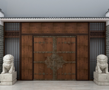 Chinese Style Facade Element-ID:474275961
