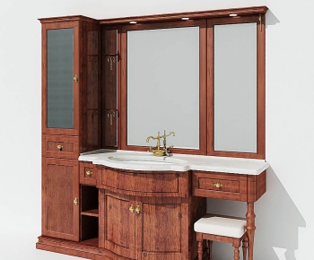 European Style Bathroom Cabinet-ID:831294254