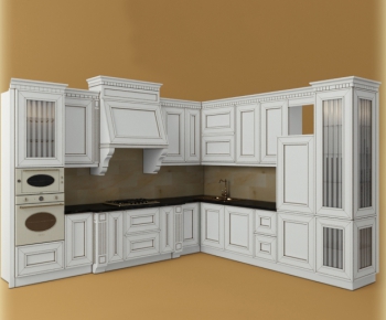 European Style Kitchen Cabinet-ID:381402343