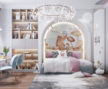 Nordic Style Girl's Room Daughter's Room-ID:767866239