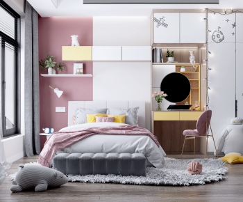 Nordic Style Girl's Room Daughter's Room-ID:102272799