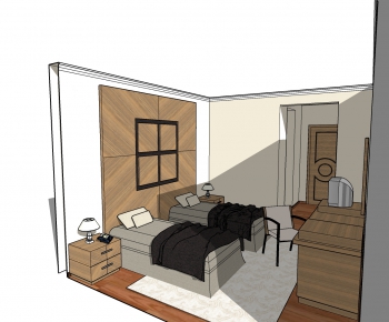 New Chinese Style Guest Room-ID:959514831