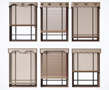 New Chinese Style Venetian Blinds-ID:538884792