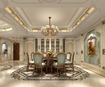 Classical Style Dining Room-ID:375551551