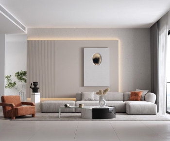 Modern A Living Room-ID:937226462