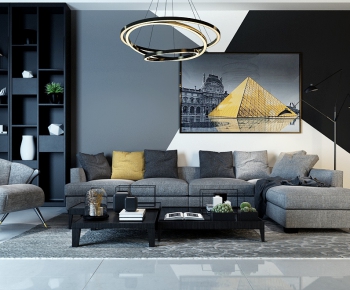 Modern Sofa Combination-ID:446259837