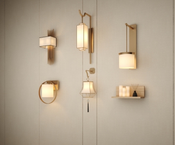 New Chinese Style Wall Lamp-ID:103577222
