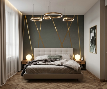 Modern Bedroom-ID:595552927