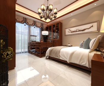 Chinese Style Bedroom-ID:278832268