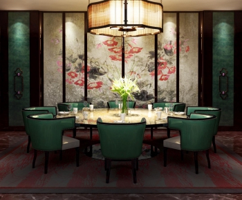 Chinese Style Dining Table And Chairs-ID:161573272
