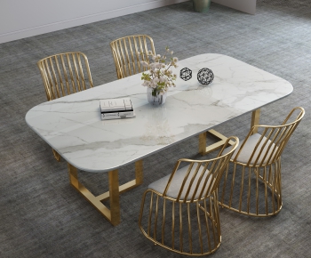 Modern Dining Table And Chairs-ID:486046733
